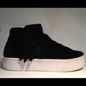 Rebecca Minkoff Stella Suede Platform Sneakers